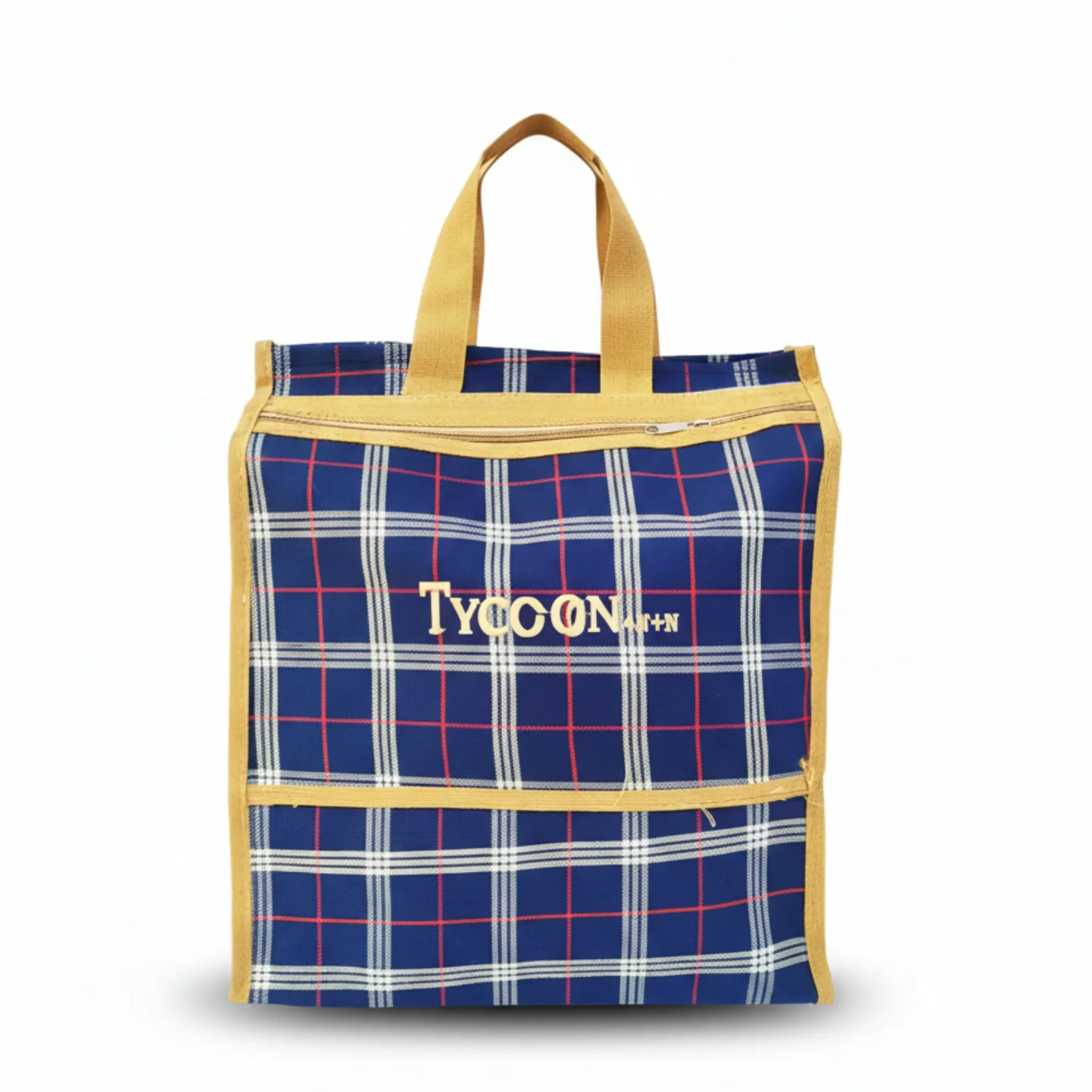 Small Checkered Multi-Purpose Handbag