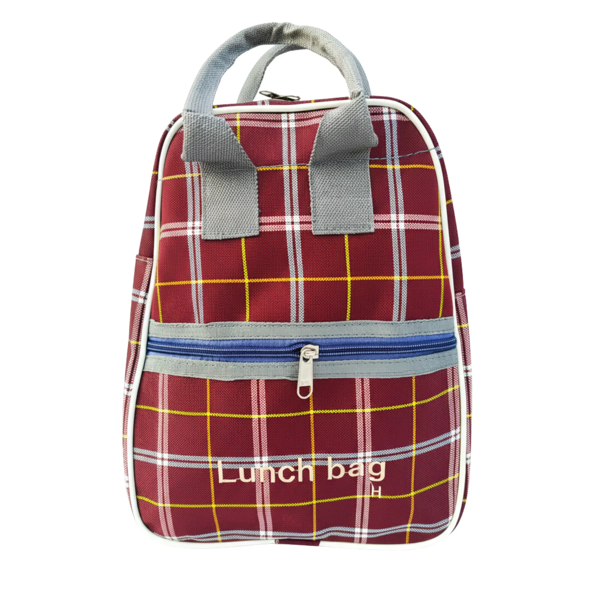Checkered Lunch Bag