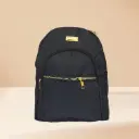 Sleek Black, Little Backpack 