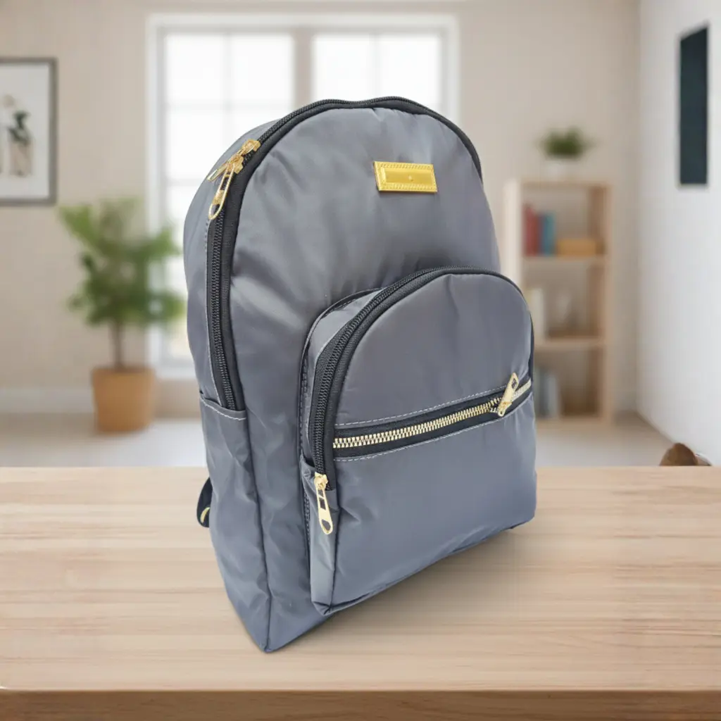 compact Gray Daypack